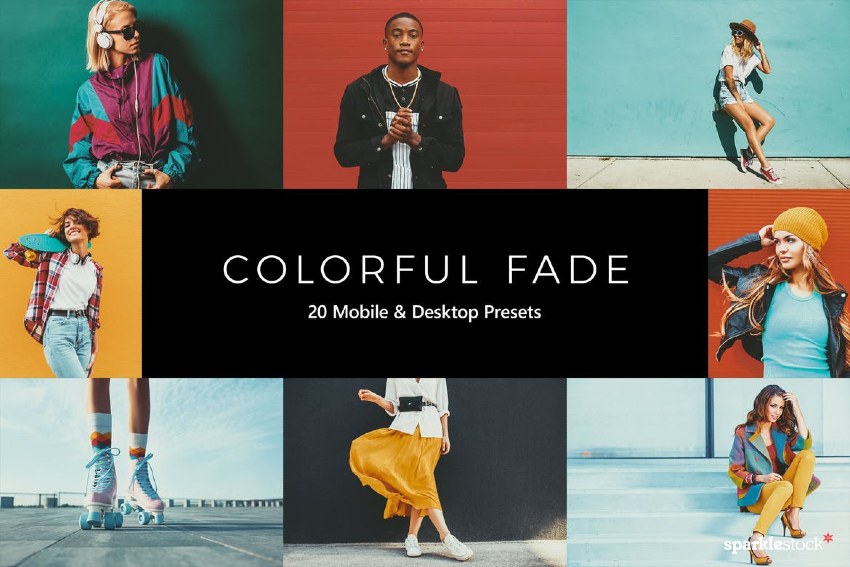 20 Colorful Fade Lightroom Presets